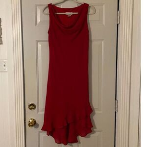 Alyn Paige High Low Maxi Sleeveless Cowl Neck Dress Size 11/12
